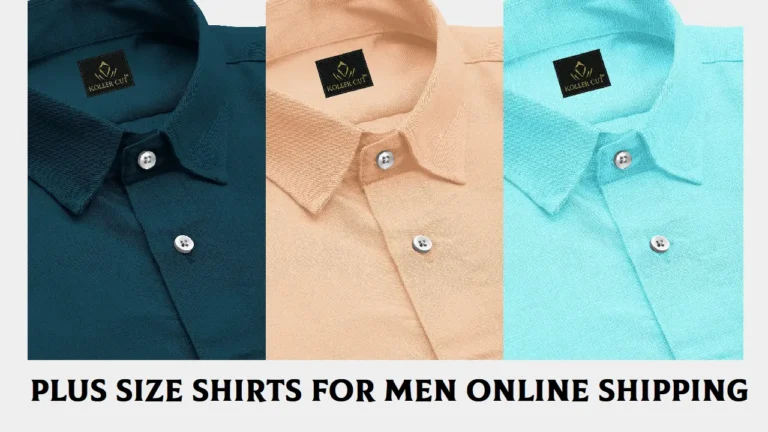 Plus Size Shirts for Men Online Shipping