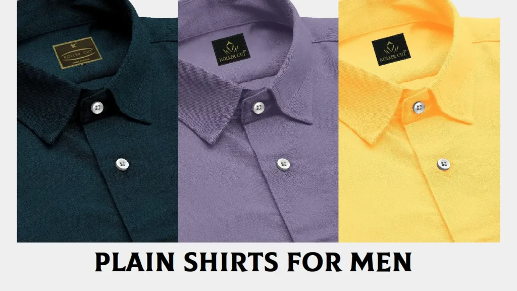Plain Shirts For Men