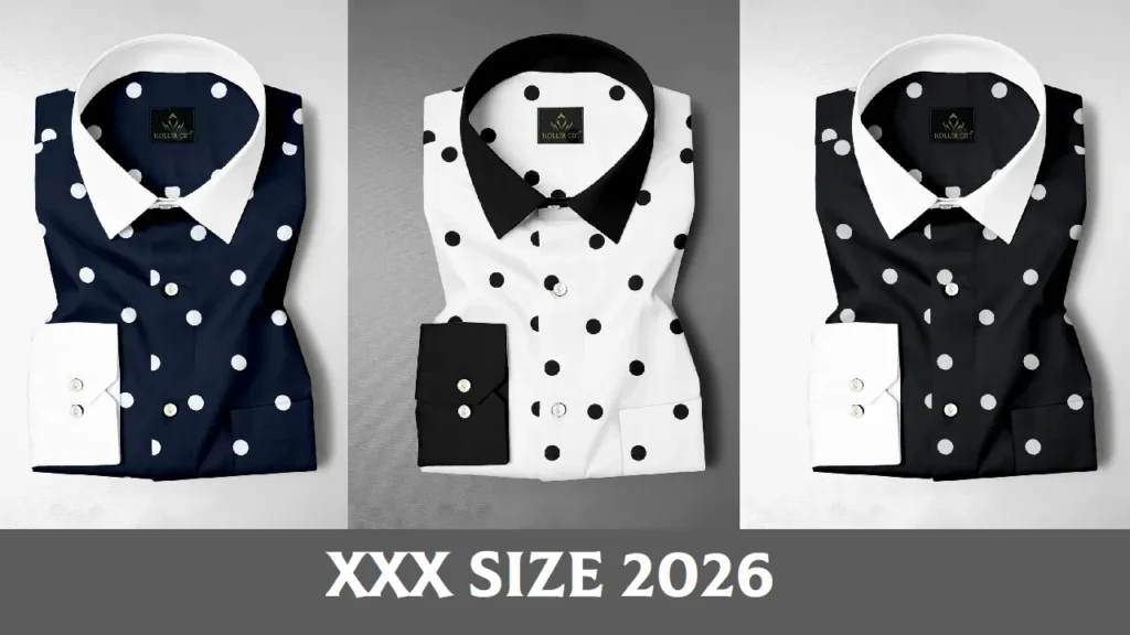 XXX Size 2026: Guide for Men’s Shirts xxx Size 2026