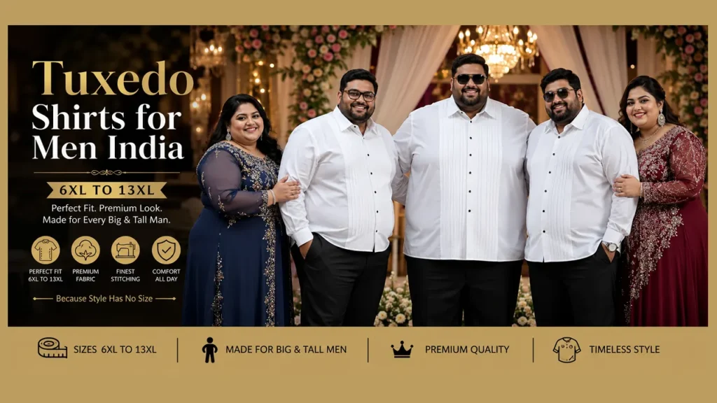 Tuxedo Shirts for Men India