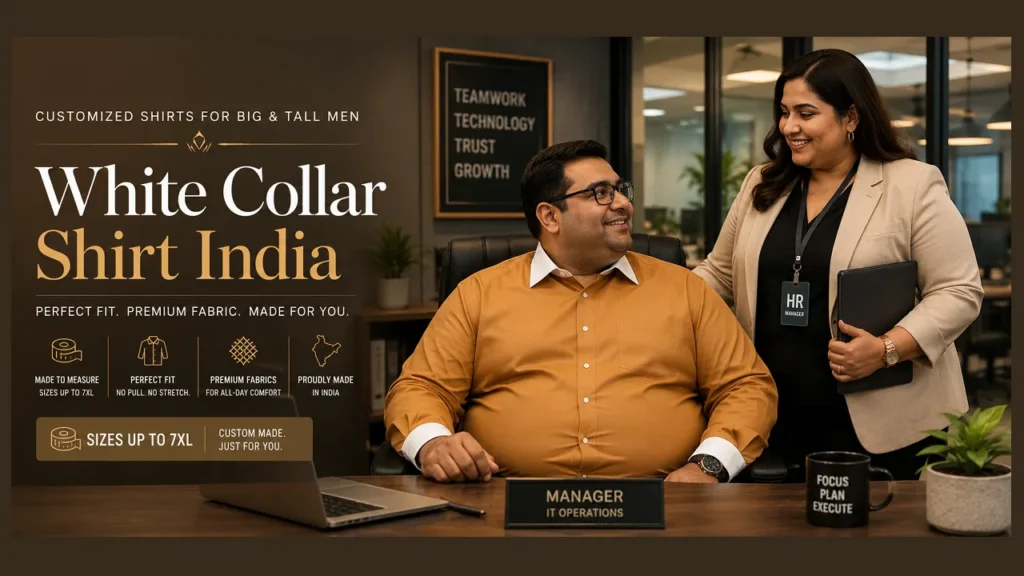 White Collar Shirt India