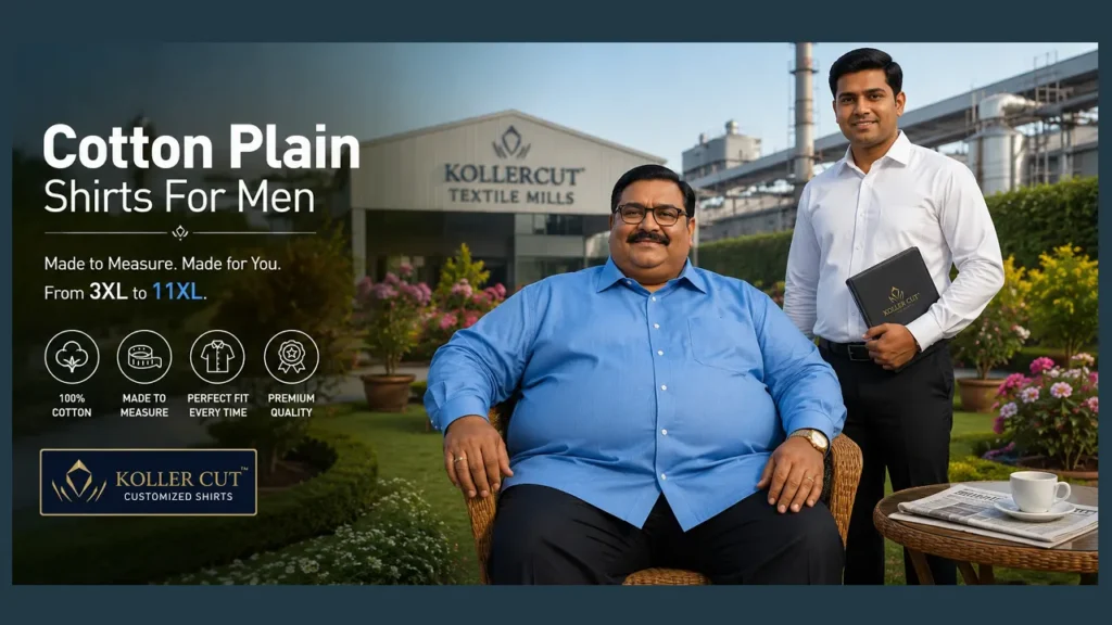 Cotton Plain Shirts For Men